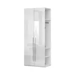 Dvoudveřová přídavná skříň tiana - bílá