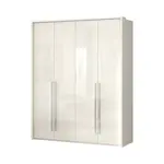 Čtyřdveřová skříň tiana-béžová - p42a-2/pn s rámem