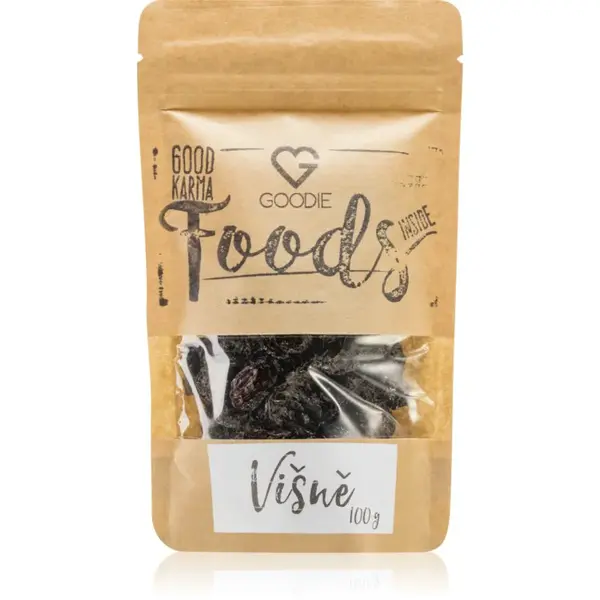 Goodie Sour cherries sušené ovocie nesírené bez pridaného cukru 100 g