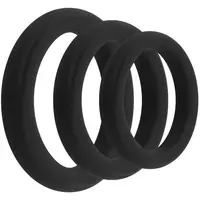 EasyToys Explore Ring sada krúžkov na penis 3 ks