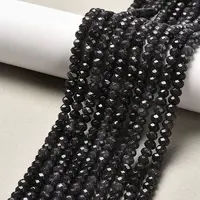 Dyed Natural Malaysia Jade Rondelle Beads Strands