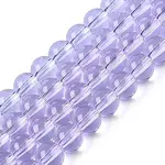 Transparent Glass Beads Strands