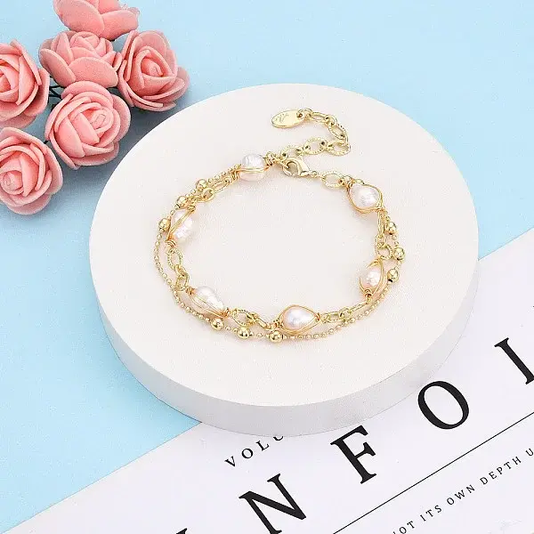 Brass Multi-strand Bracelets