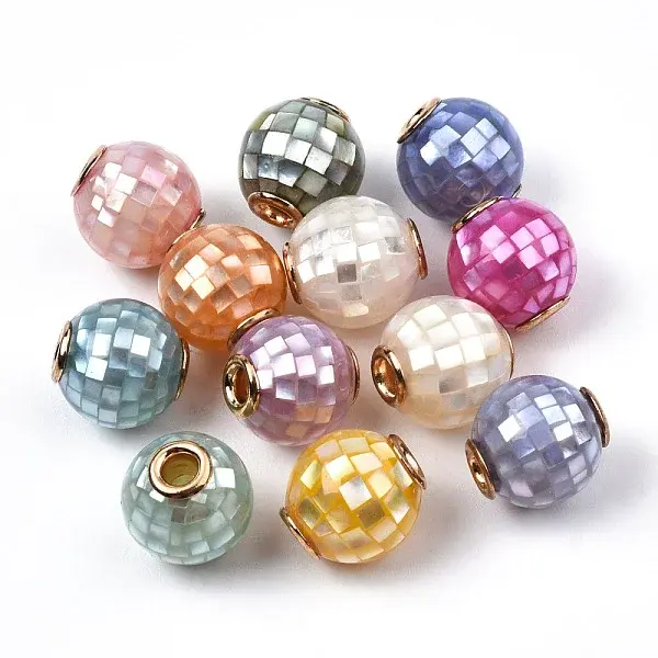 Natural White Shell Beads