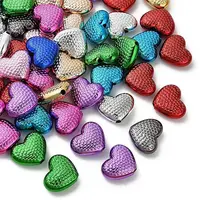 UV Plating Opaque Acrylic Beads