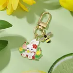 Rabbit Bees Alloy Enamel Pendant Decorations