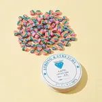 100Pcs 2 Style Handmade Polymer Clay Beads