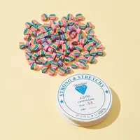 100Pcs 2 Style Handmade Polymer Clay Beads