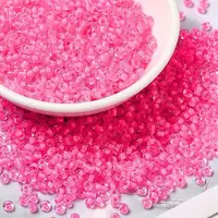 8/0 Transparent Glass Seed Beads