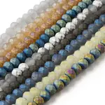 Electroplated Glass Beads Strands