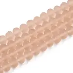 Transparent Glass Beads Strands