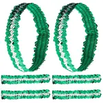 10Pcs Wide Stretch Sparkling Headband