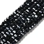 Electroplate Glass Bead Strands