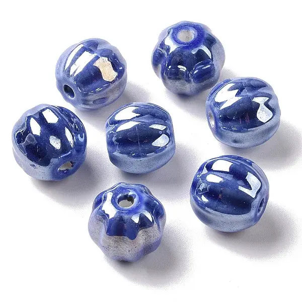 Handmade Pearlized Porcelain Beads