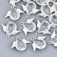 Faceted Glass Pendants