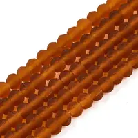 Transparent Glass Beads Strands