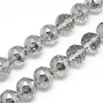 Electroplate Glass Bead Strands