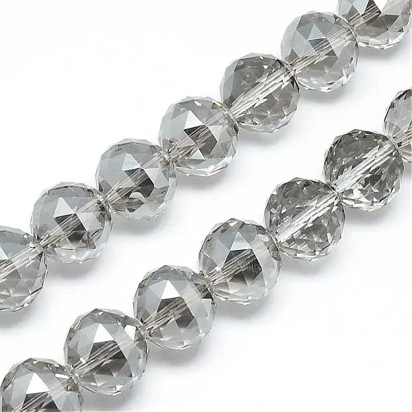 Electroplate Glass Bead Strands