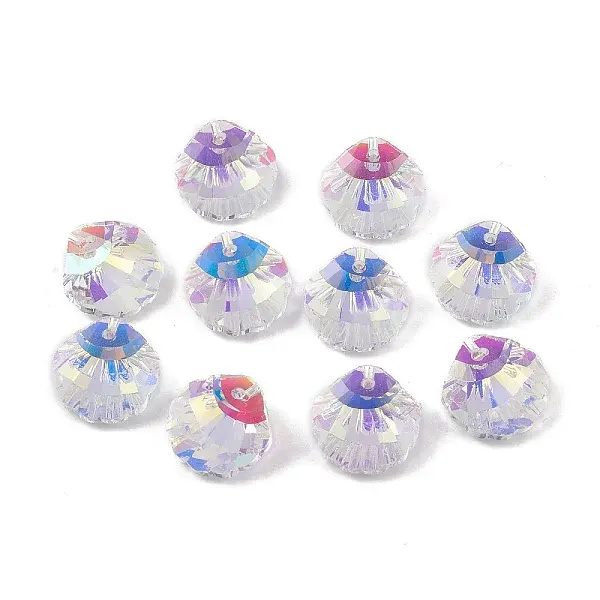 Electroplate Glass Pendants