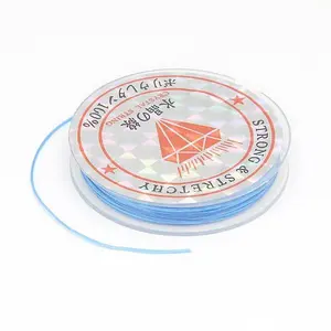 Flat Elastic Crystal String
