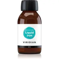 Viridian Nutrition Wholefood Liquid Iron perorální roztok pro podporu snížení míry únavy a vyčerpání 200 ml