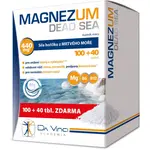 Da Vinci Academia Magnezum Dead Sea tablety s vysokým obsahem hořčíku 140 tbl