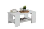 Konferenční stolek 90x50cm kimora - bílá