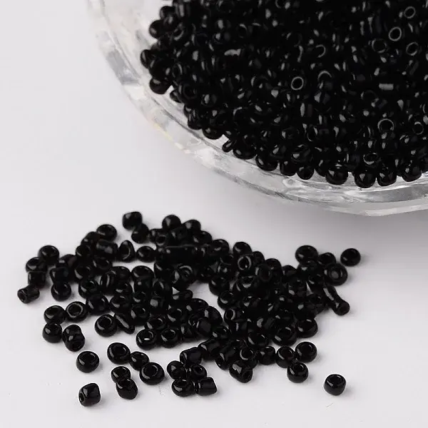 12/0 Opaque Colours Round Glass Seed Beads