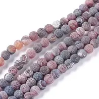 Natural Weathered Agate Beads Strands