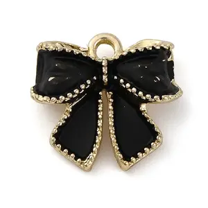 Spray Painted Rack Plating Alloy Pendants