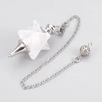 Natural Quartz Crystal Dowsing Pendulums