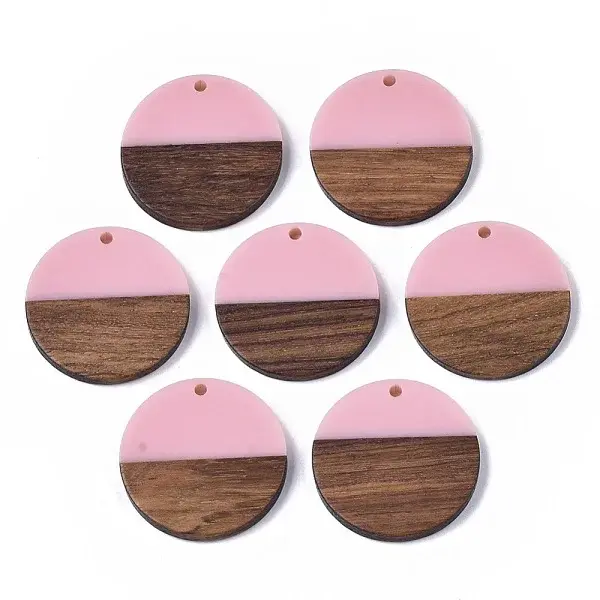 Resin & Wood Pendants
