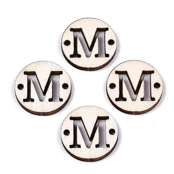 Unfinished Natural Poplar Wood Links Connectors