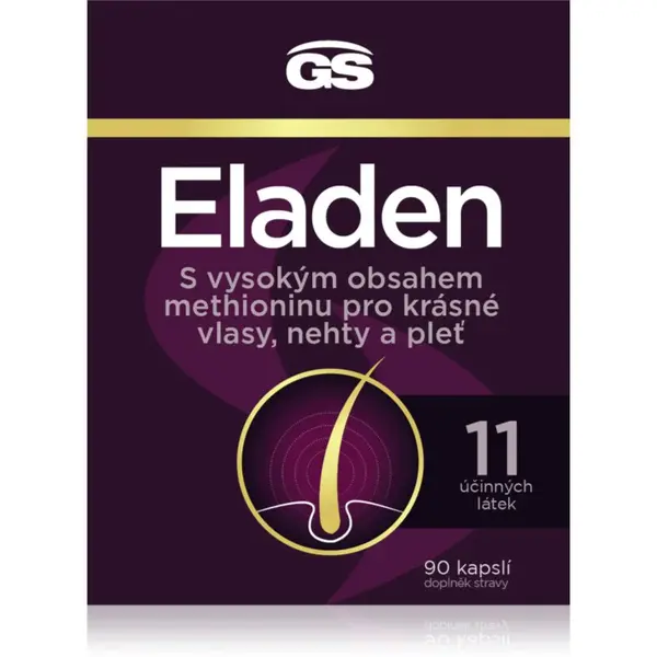 GS Eladen kapsle pro krásné vlasy, pleť a nehty 90 cps