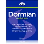 GS Dormian Melatonin kapsle při potížích se spánkem a usínáním 30 cps