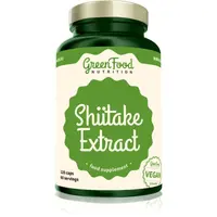 GreenFood Nutrition Shiitake Extract kapsle ze vzácné houby 120 cps
