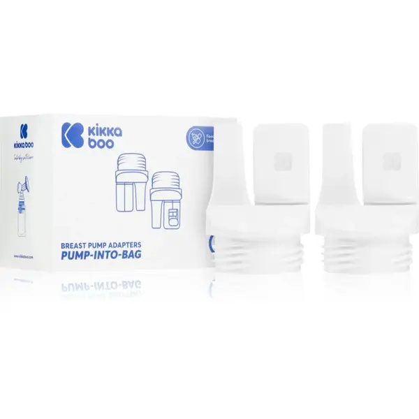 Kikkaboo Breast Pump Adapters Pump Into Bag adaptér 2 ks