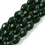 Transparent Glass Beads Strands