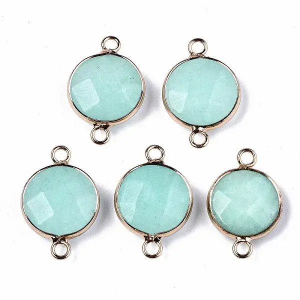 White Jade Links Connectors