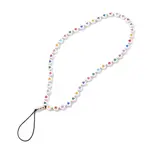 Opaque Acrylic Beads Mobile Straps