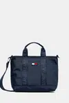 Kabelka Tommy Jeans tmavomodrá barva, AW0AW17566