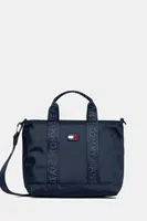 Kabelka Tommy Jeans tmavomodrá barva, AW0AW17566