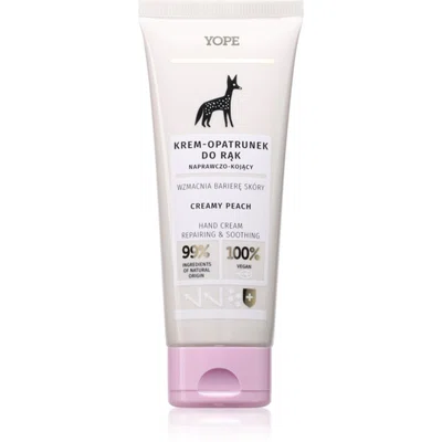 Yope Creamy Peach intenzivně hydratační krém na ruce 50 ml