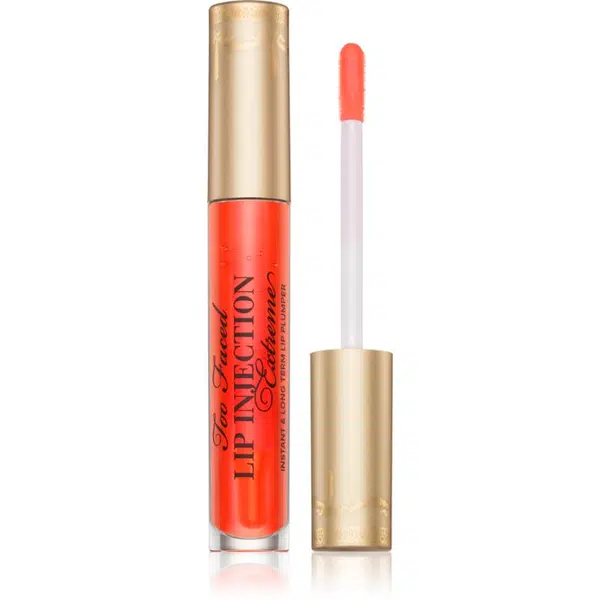 Too Faced Lip Injection Extreme Lip Plumper hydratační lesk na rty se zvětšujícím efektem odstín Tangerine Dream 4 g