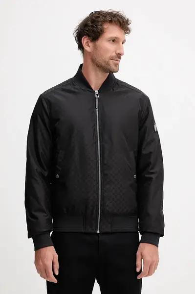 Bomber bunda Joop! černá barva, přechodná, 30047976