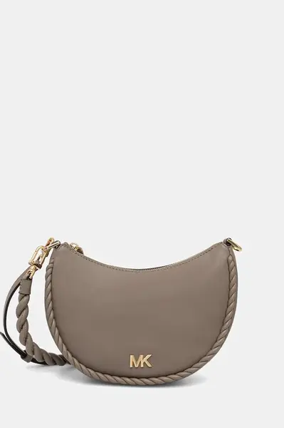 Kožená kabelka MICHAEL Michael Kors KYLA béžová barva, 32T5G8QU1L