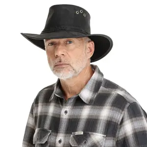 Bushman Pánský a dámský klobouk Rancher, černý XL