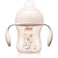 Chicco Transition Cup 4m+ tréninkový hrnek s držadly Pink 200 ml