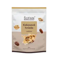 ŠUFAN Kokosová hnízda s pekany 170 g
