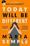 Today Will Be Different - Maria Semple - kniha z kategorie Beletrie